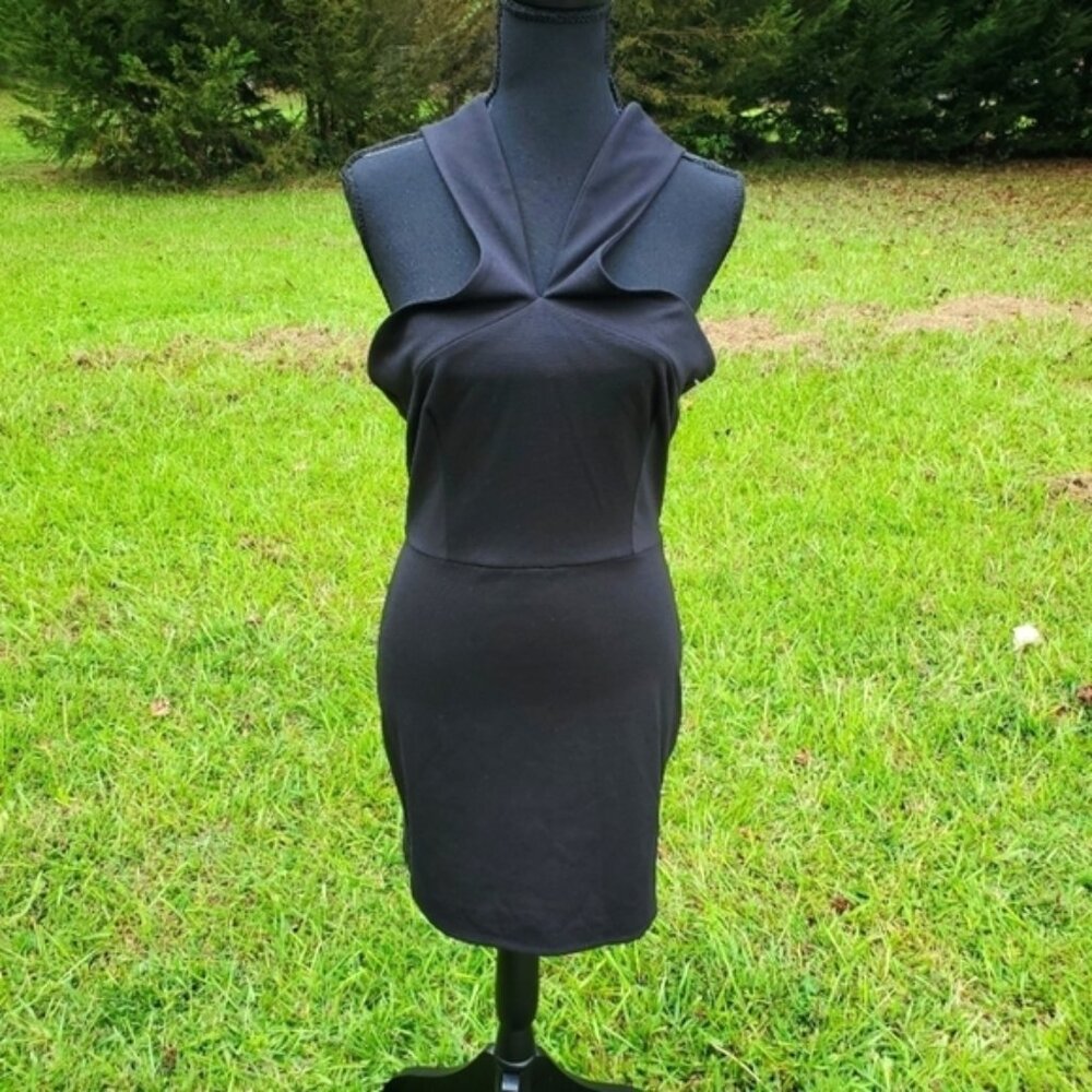 Stunning black halter dress Sleeveless NWT